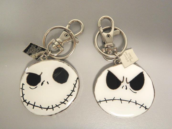 Actual product image Monogram Int. Nightmare Before Christmas key ring Good Day / Bad