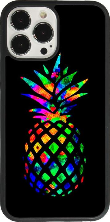 Actual product image PhoneLook Cover Silicone Black Pineapple Multi-colours (Apple iPhone 13 Pro Max)
