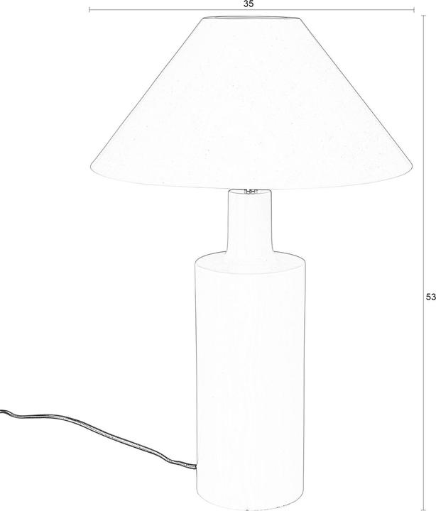 Actual product image Zuiver Table Lamp Wonders - Shiny Silver (E27)