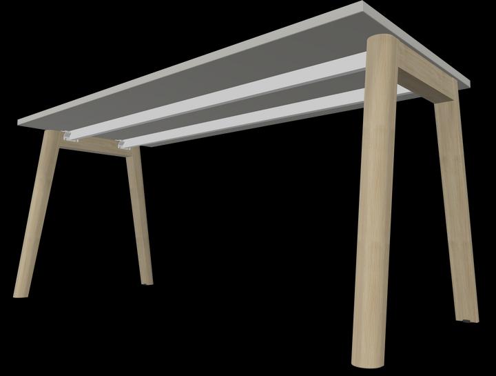 Actual product image Narbutas Nova Wood desk (1600 x 700 x 740 mm)