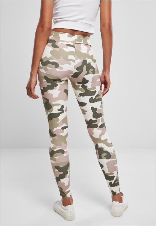 Actual product image Urban Classics Ladies Camo Tech Mesh Leggings (4XL)