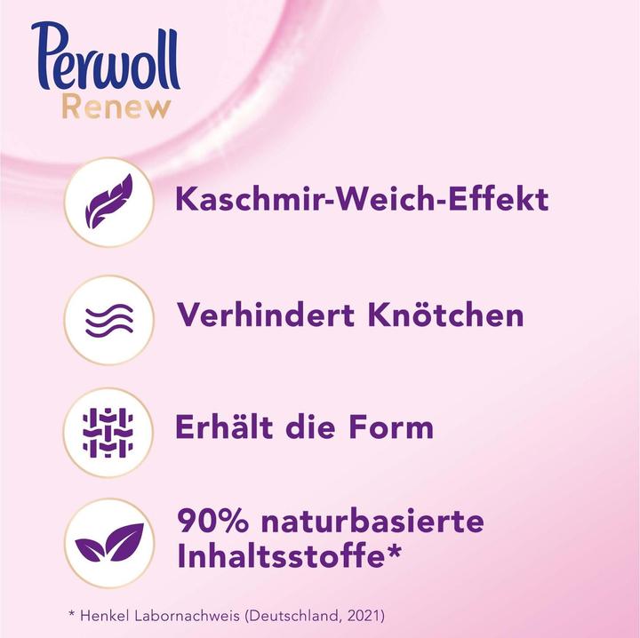 Actual product image Perwoll Wool & Delicates (25 Washing cycles, Liquid)