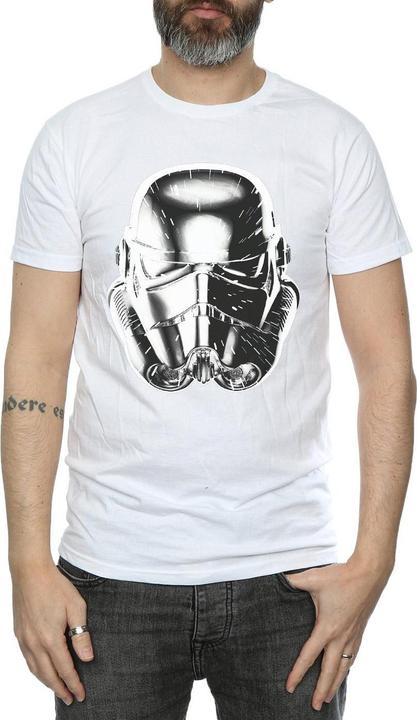 Immagine prodotto Star Wars Stormtrooper Warp Speed Helmet Maglietta Uomo (M)