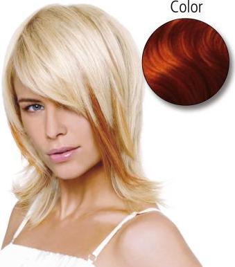 Balmain natur glatt 40 cm 130 mittelkupferrotblond Echthaar 12 St. Fill-in Ext. (130 mittelkupferrotblond, 40 cm)