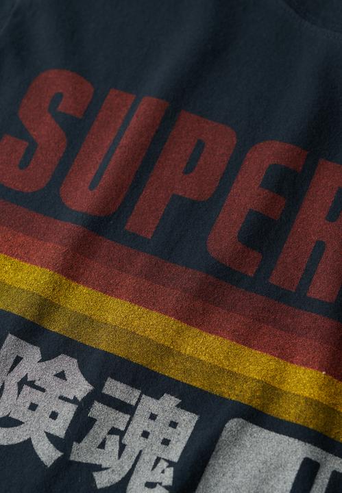 Actual product image Superdry Japan Stripe Relaxed Tee (S)