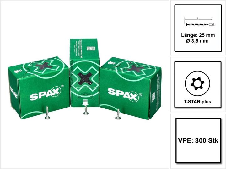 Image du produit Spax Vis pour dos d'armoire (300 Vis par pièce)