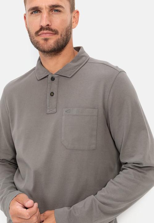 Immagine prodotto Camel Active Polo a maniche lunghe in cotone biologico certificato (XXL)