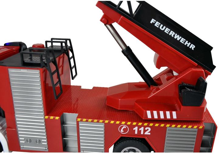 Actual product image Amewi Mercedes-Benz Fire Brigade Electric Brushed Emergency Vehicle 4WD 1:18 RTR (RTR Ready-to-Run)