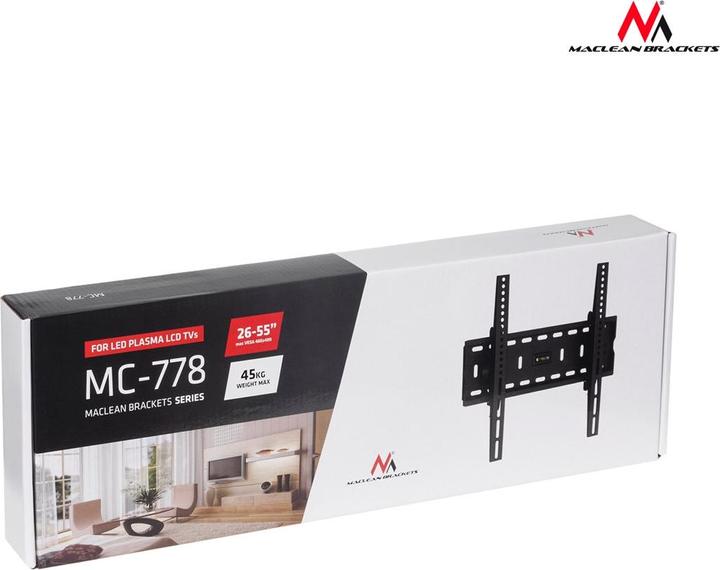 Produktbild Maclean MC-778 TV-Halterung (55 Zoll) (Wand, 55", 45 kg)