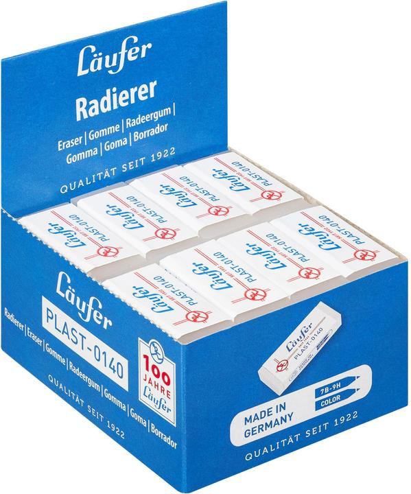 Läufer PLAST 0140 Gomma da cancellare confezione da 40