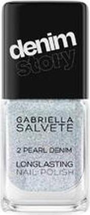 Immagine prodotto Gabriella Salvete Denim Story Smalto per unghie a lunga durata - Lak na nehty 11 ml 02 Pearl Denim (02 Denim perlato, Smalto)