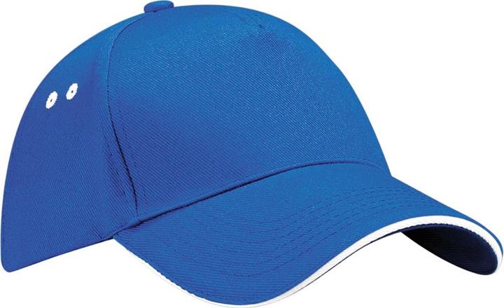 Vivid royal blue, White