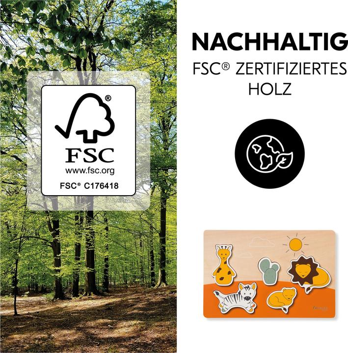 Produktbild Hauck Puzzle N Fit Safari