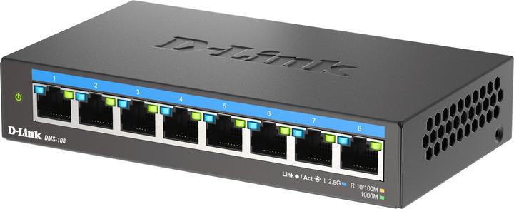 Actual product image D-Link DMS-108 (8 Ports)