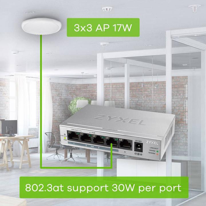 Produktbild Zyxel GS1005HP (5 Ports)