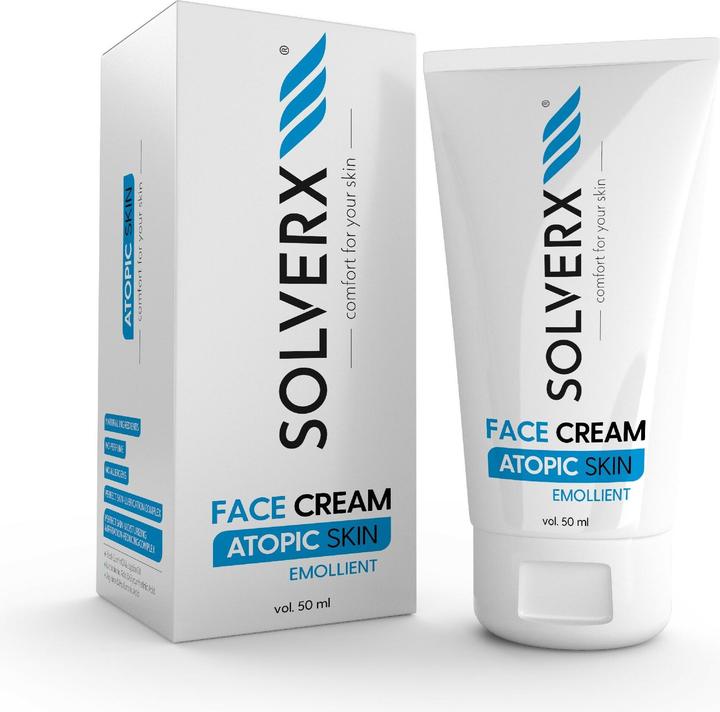Actual product image Solverx Atopic face cream 50ml (50 ml, 24h cream)