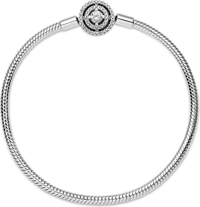 Immagine prodotto Pandora Bracciale con catena a serpente Moments Halo (16 cm, Argento 925)