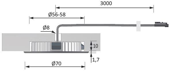 Produktbild Halemeier LED Ein-/Anbauleuchten PowerLite Plus 12 V (157 lm)
