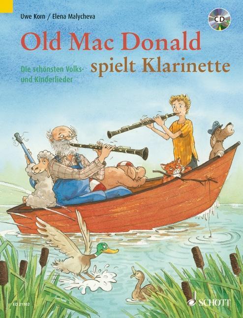 Produktbild Old Mac Donald spielt Klarinette (Deutsch, KORN, Uwe Malycheva, Elena, 2011)