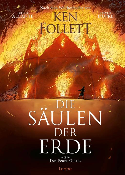Actual product image Die Säulen der Erde - Das Feuer Gottes (German, Ken Follett, Didier Alcante, 2025)
