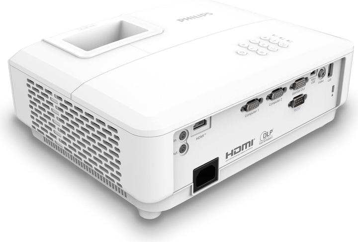 Immagine prodotto Philips ProPix 650 - Videoprojektor Eco-Modus 29dB, Lautsprecher, Fernbedienung (WXGA, 4000 lm)