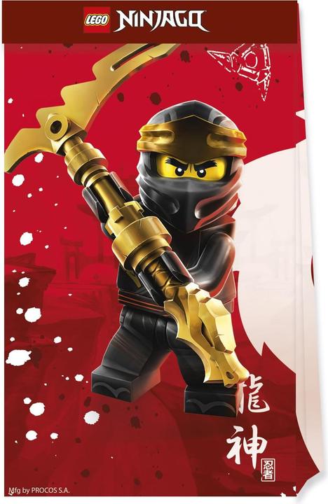 Actual product image Procos Lego Ninjago Giveaway Bags