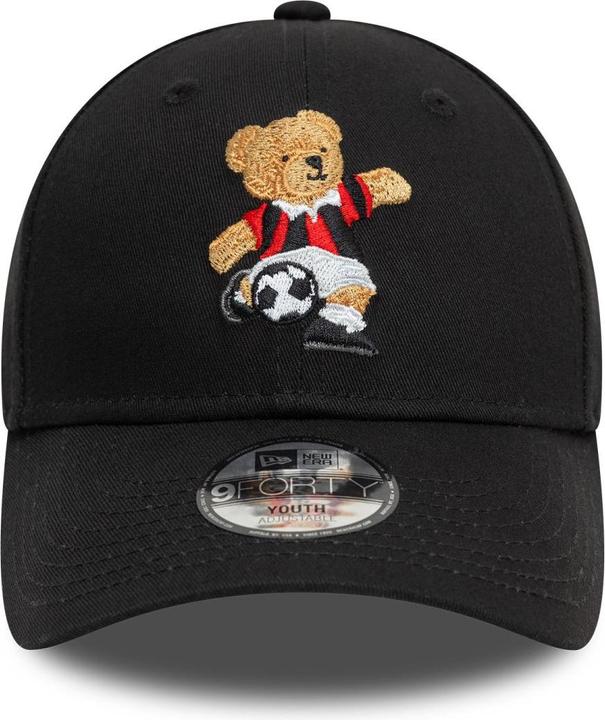 Produktbild New Era 9Forty Kinder Cap - AC MAILAND schwarz BEAR - Child (52, 53, 54)