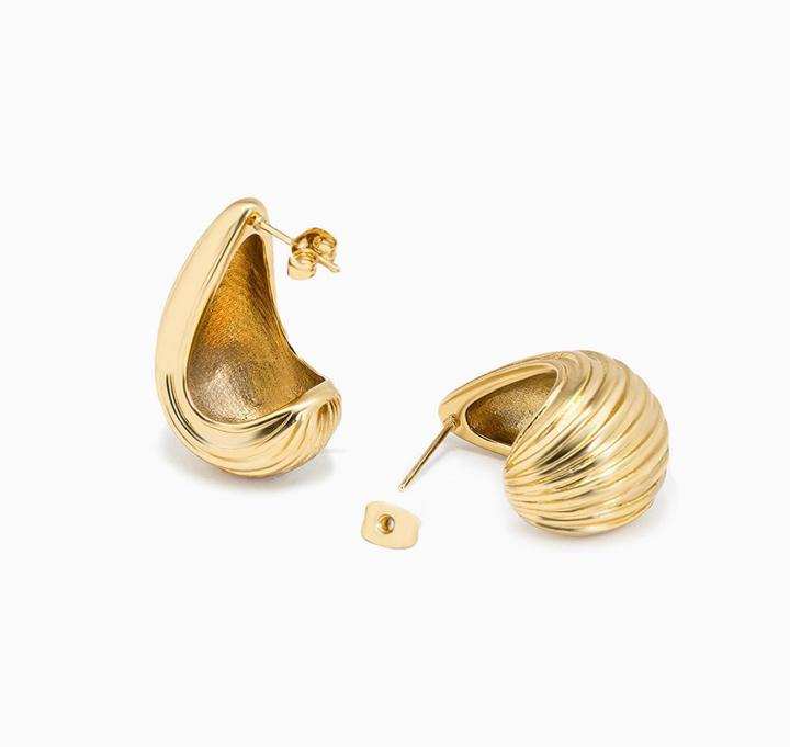Image du produit Sensora Jewelry Boucles d'oreilles Soft Shell (Acier inoxydable)