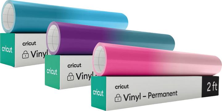 Produktbild Cricut Vinylfolie Wärmeaktiviert 30 x 60 cm, Violett/Türkis (1 x)