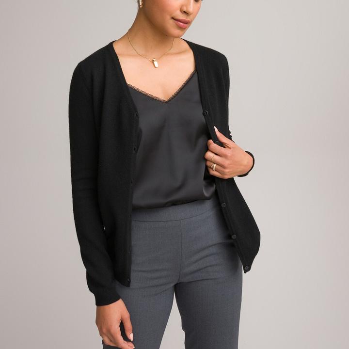 Anne Weyburn Feinstrickjacke aus reinem Kaschmir (44, 46)