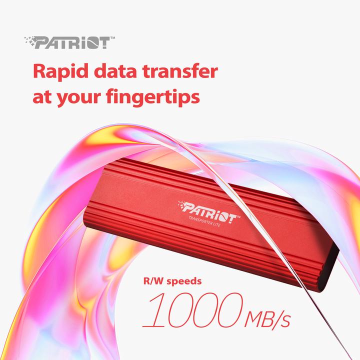 Produktbild Patriot SSD 2TB 1.0/1.0 Transporter Lite Portable USB rd PAT (2 TB)