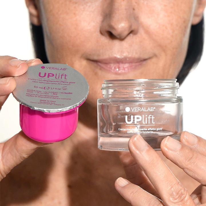 Actual product image Veralab Uplift Plumping Face Cream Glow Effect Refill (50 ml, Day cream)