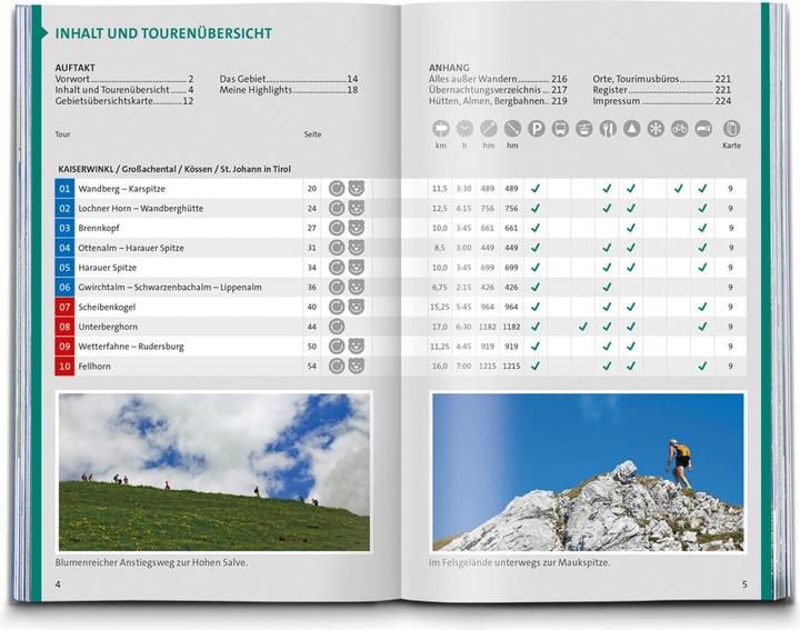 Actual product image Theil:KOMPASS Hiking Guide 5625 Kaiserg