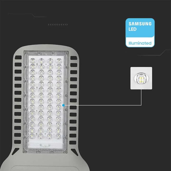 Produktbild V-TAC VT104ST LED Strassen Lampe SAMSUNG Chip 100W Slim 4000K 135 lmW (13500 lm, IP65)