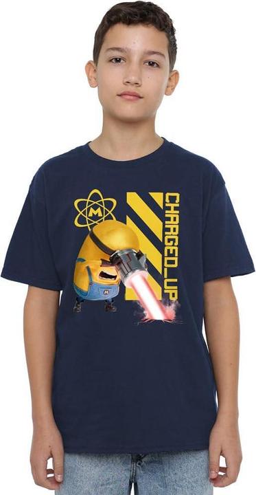 Immagine prodotto Despicable Me Lazer Charged Up Maglietta Bambini (128)