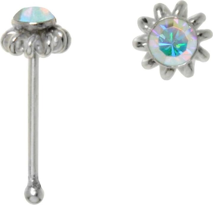 Bijouteria Nasenpiercing (Kristall, Silber 925)