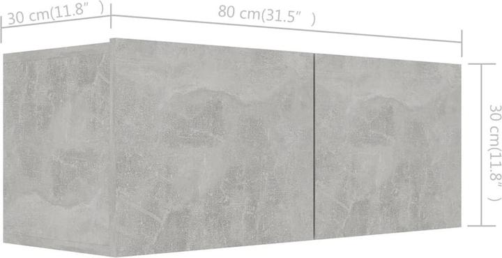 Actual product image VidaXL Gabriel (80 x 30 x 30 cm)