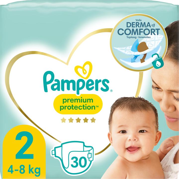 Produktbild Pampers Premium Protection (Gr. 2, Tragepack, 30 Stück)