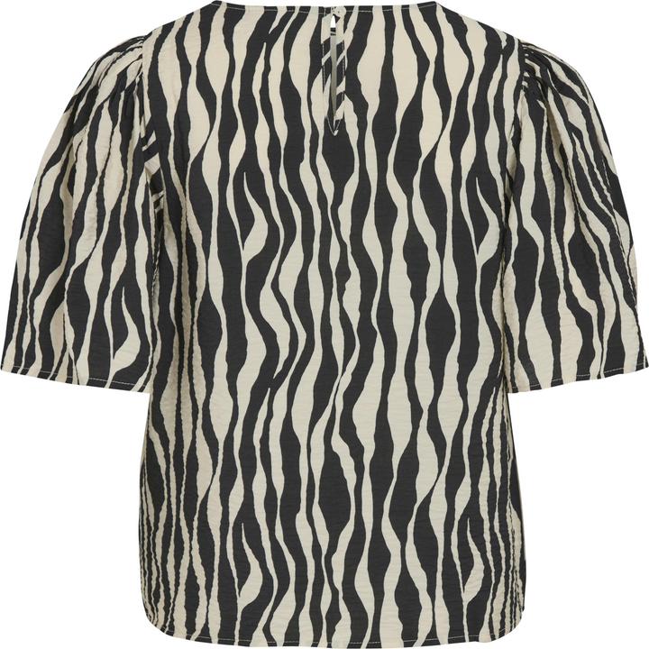 Actual product image Vila Patterned top with short sleeves (38)