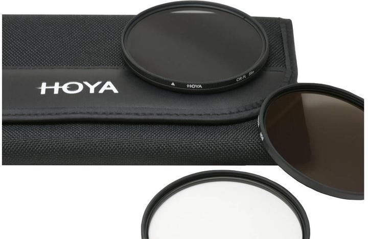 Produktbild Hoya Digital Filter Kit II (UV, CIR-PL & ND8) Filterset (43 mm, ND- / Graufilter, Polarisationsfilter, UV-Filter)