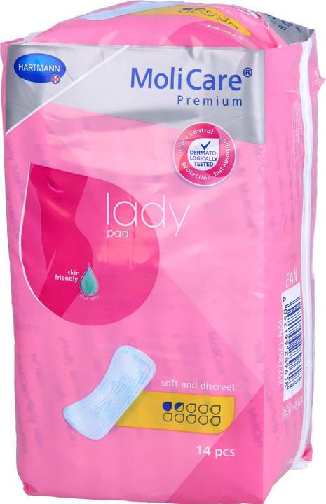 MoliCare Lady Pad 1.5 Inkontinenz Einlage (14 x)
