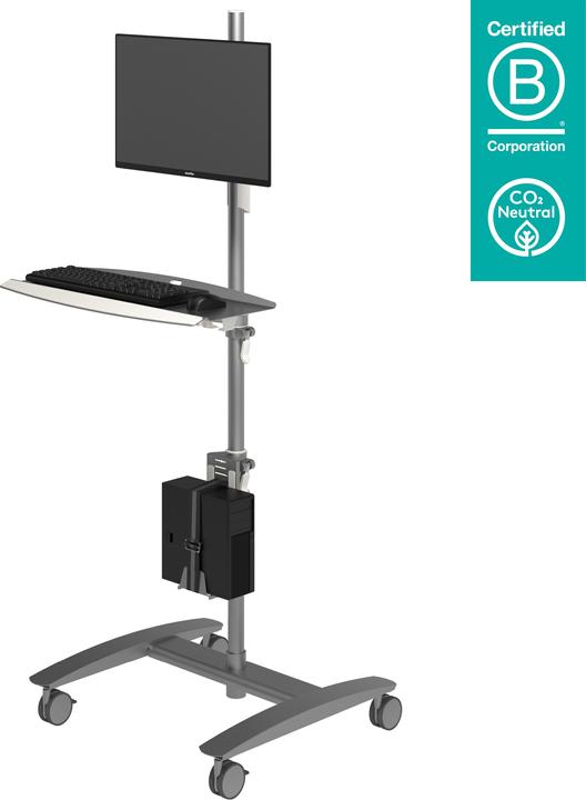 Actual product image Dataflex Data Entry Trolley VIEWMATE COMBO (13.78")