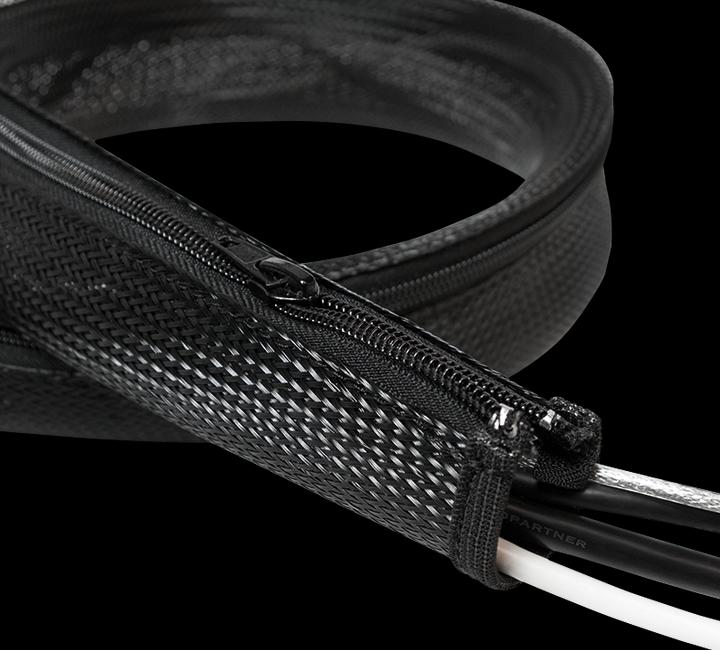 LogiLink Cable protection with zipper (Cable conduit, 100 cm)