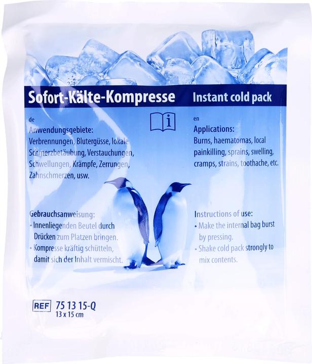 Produktbild Asid Bonz Sofort-Kälte-Kompresse Quick 13 x 15 cm, 1 St. Kompressen