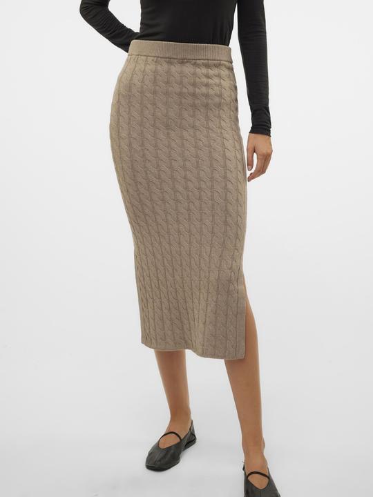 Image du produit Vero Moda AWLORELLA Hohe Taille Langer Rock Strickrock (M)