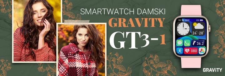 Actual product image Gravity GT3-1 Damen-Smartwatch