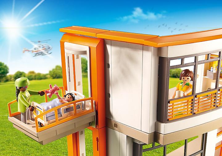 Actual product image Playmobil Paediatric clinic with facility (6657, Playmobil City Life)