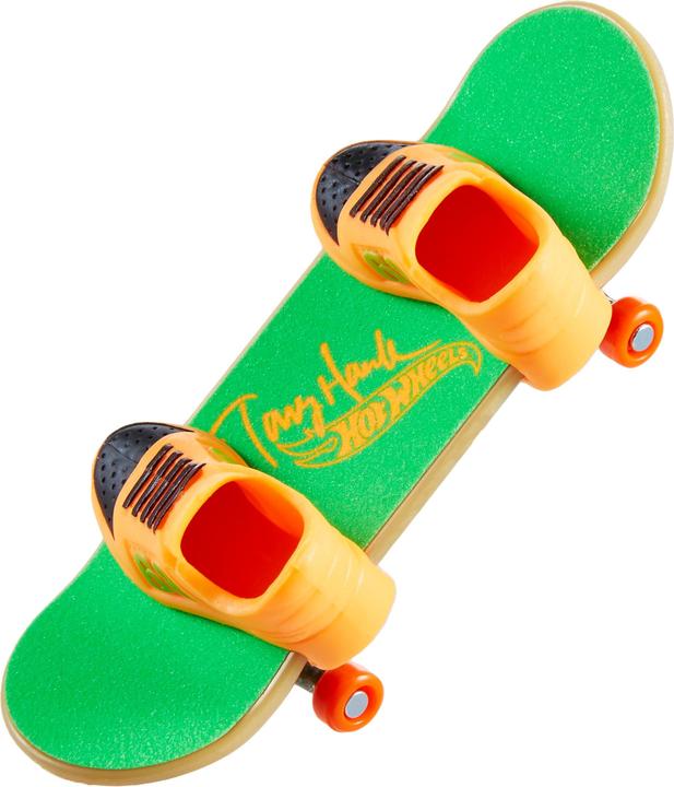 Produktbild Hot Wheels HW Skate Neon Bones TH Fingerboard + Shoe Asst (WMT)