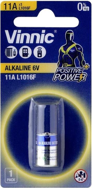 Vinnic Batterie für Auto-Fernsteuerung 11A / MN11 / L1016F (1 Stk., 11A, 44 mAh)