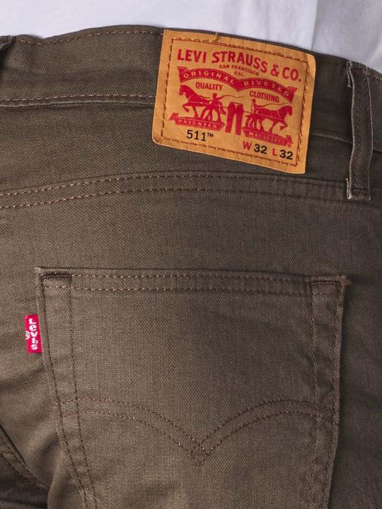 Actual product image Levis 511 Jeans new khaki 3D (W32/L30)